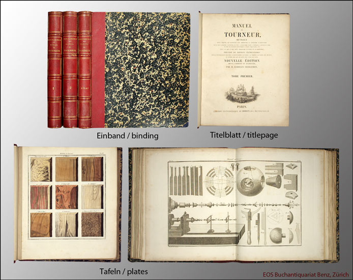 Bergeron, L.E., Hamelin-Bergeron, P. u. Salivet, Louis Georges Isaac: -Manuel du Tourneur,