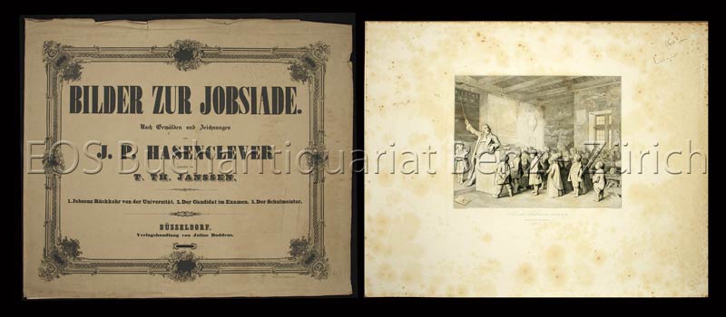 Hasenclever, Johann Peter: -Bilder zur Jobsiade.