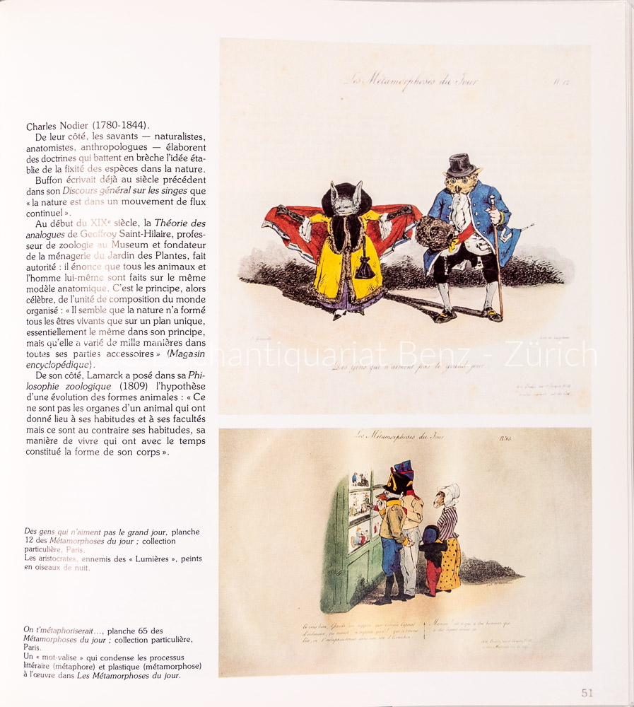Renonciat, Annie: La vie et l'oeuvre de J. J. Grandville. – Bild 2