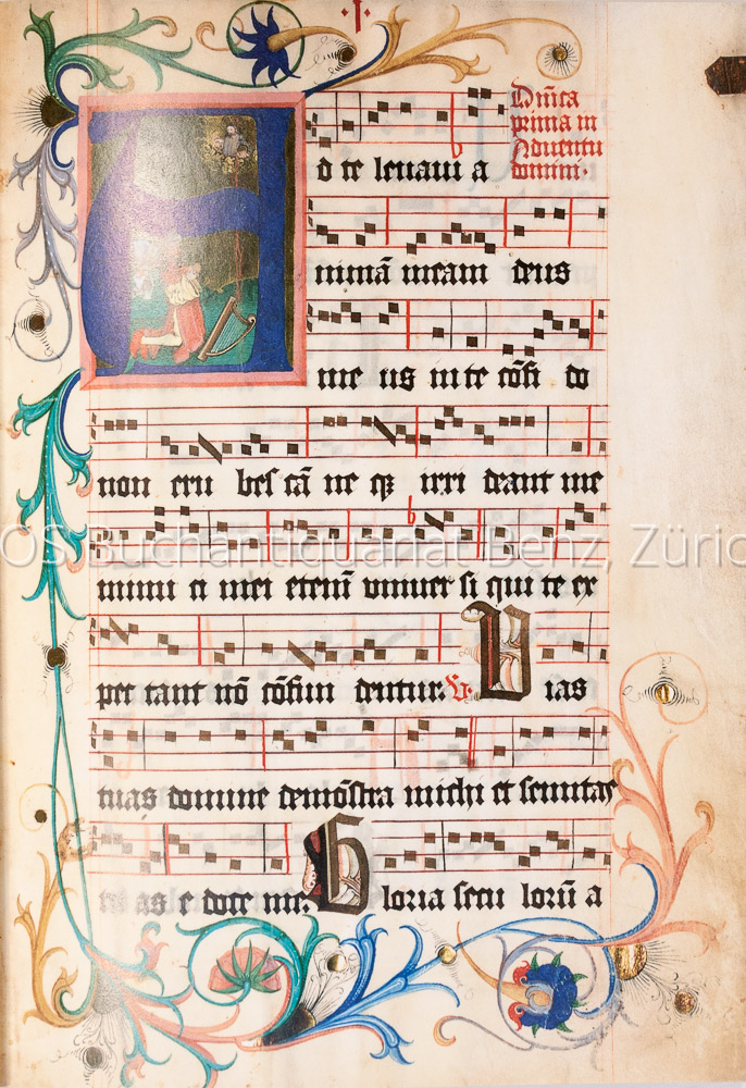 Berthold, Furtmeyr; Illuminierte Prachthandschriften Abbildungen aller Miniaturen aus der Handschrift. – Bild 2