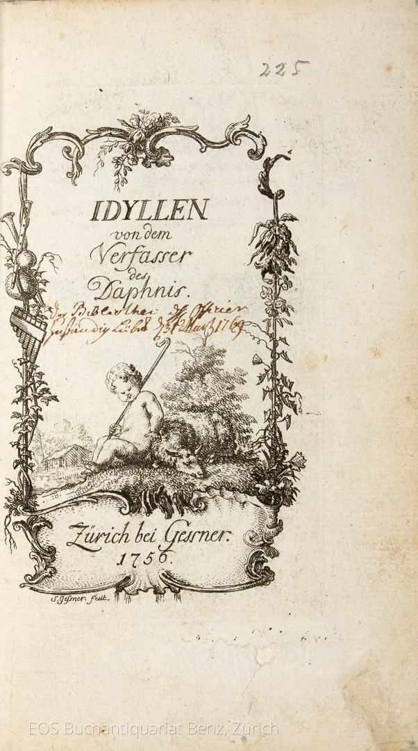 Gessner, Salomon: Idyllen – Bild 2