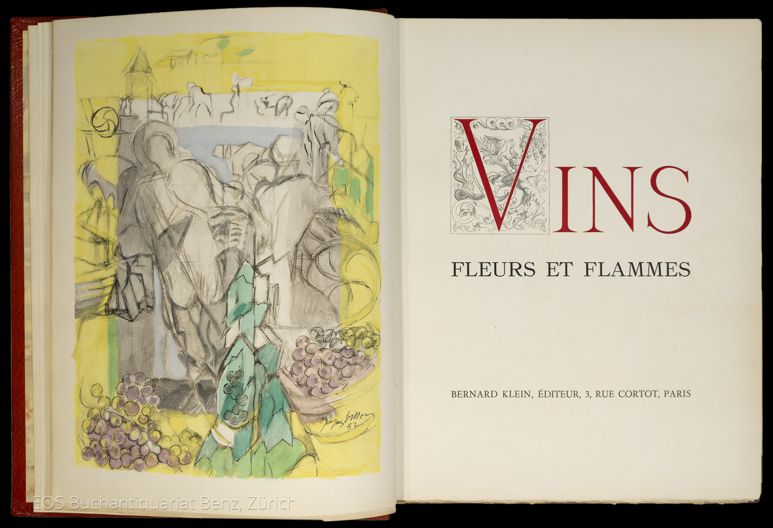 Vins fleurs et flammes. - Image 2