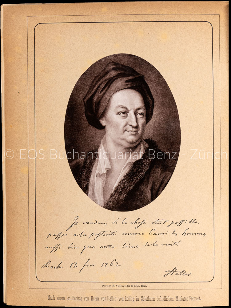 Albrecht von Haller. – Bild 3