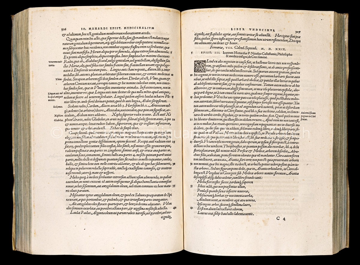 Manardi, Giovanni: En postremum tibi damus. Epistolarum medicinalium libros XX. – Bild 2