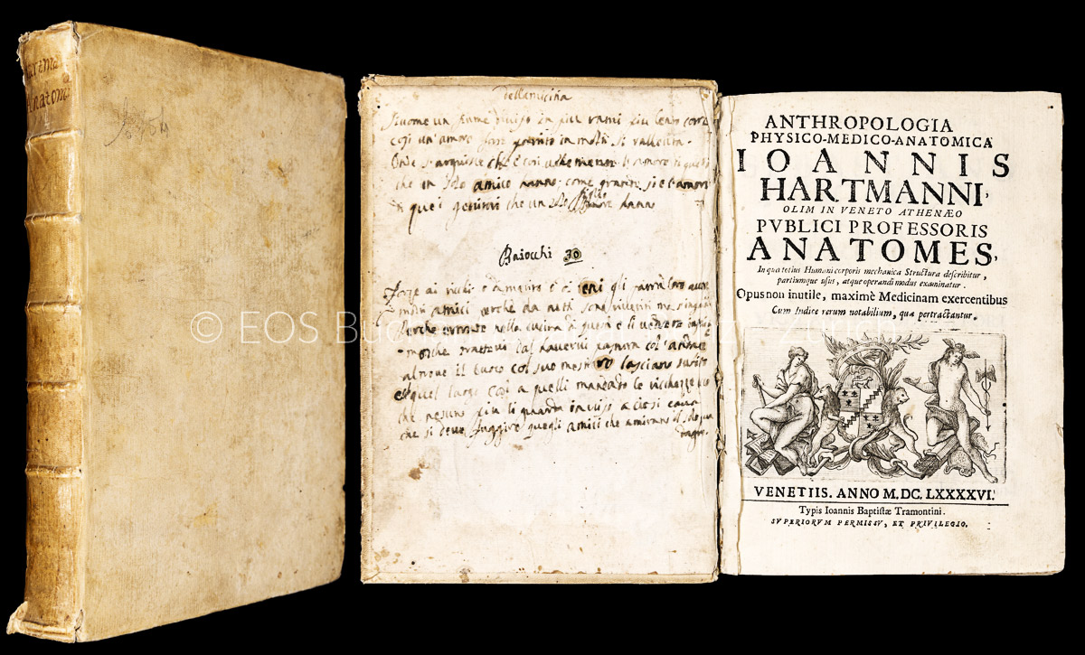 Hartmann, Johannes: -Anthropologia physico-medico-anatomica...