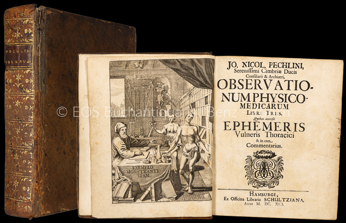 Pechlin, Johannes Nicolas: -Observationum physico-medicarum.