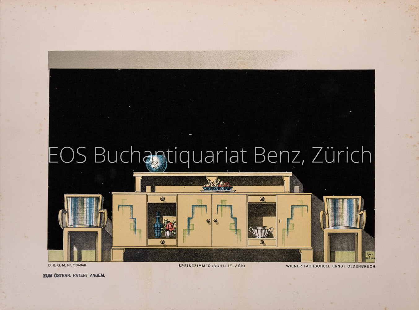 Oldenbruch, Ernst: Die Raumkunst der grossen Wiener Schule. – Bild 3