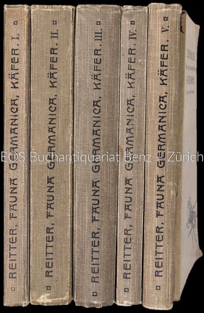 Reitter, Edmund; -Fauna Germanica.
