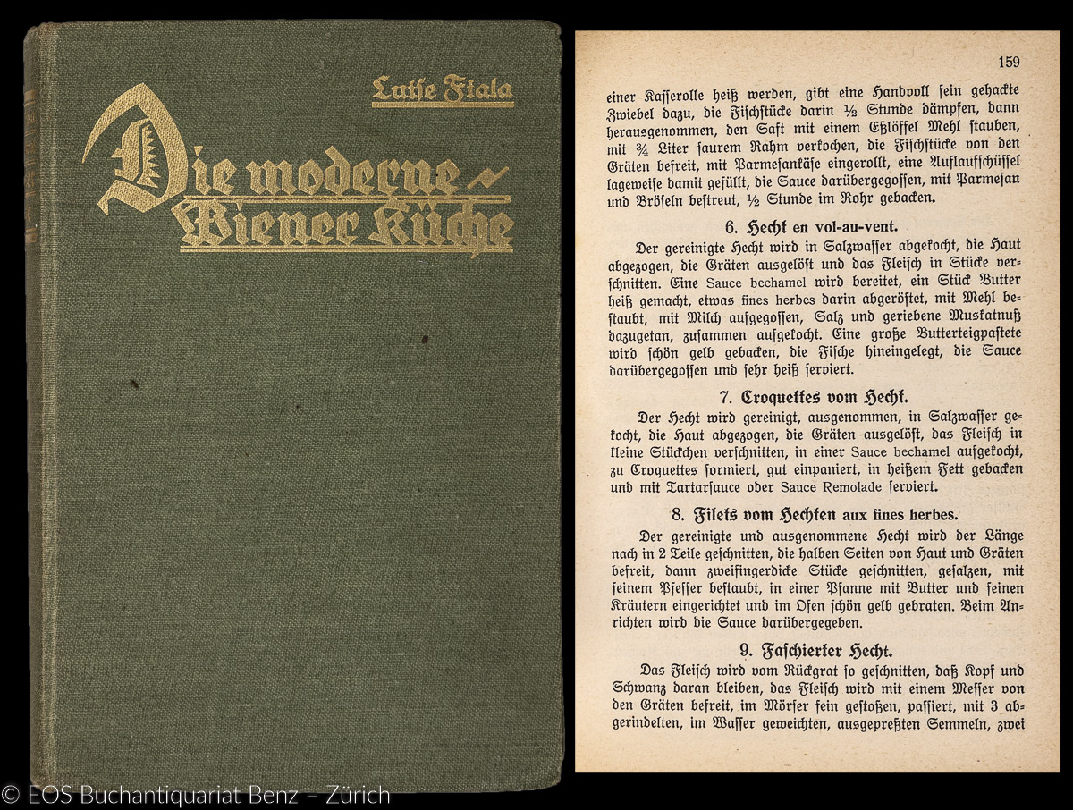 Fiala, Luise: -Die moderne Wiener Küche.