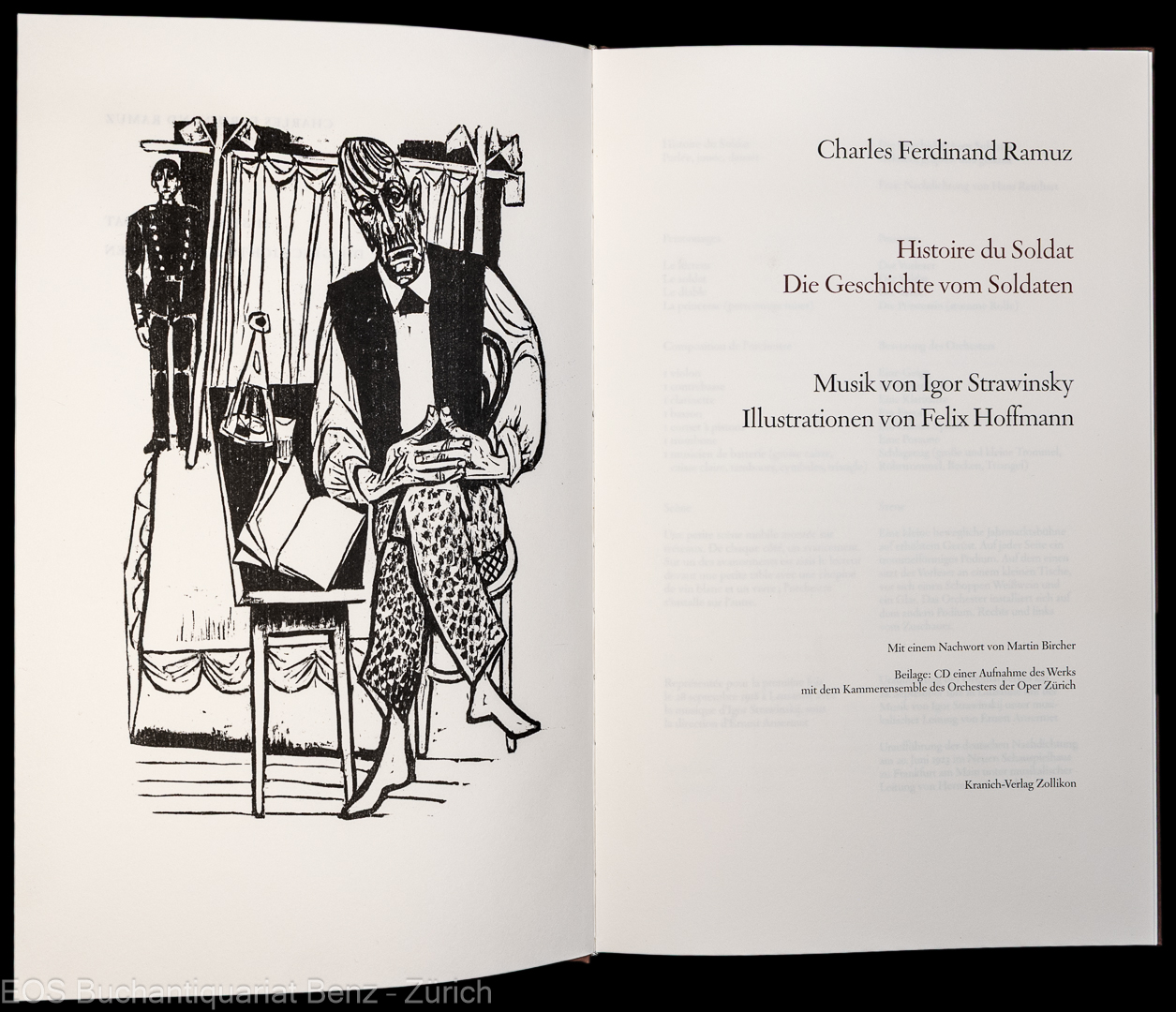 Ramuz, Charles-Ferdinand: -Histoire du Soldat. Die Geschichte vom Soldaten.
