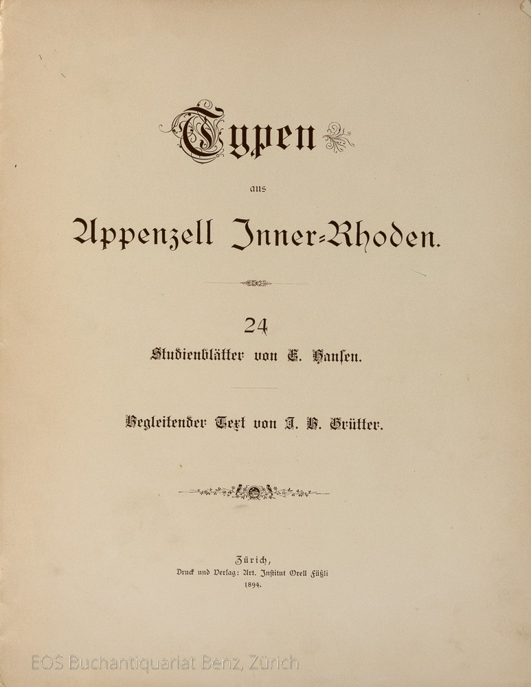 (Nolde, Emil): Typen aus Appenzell Inner-Rhoden. – Bild 2