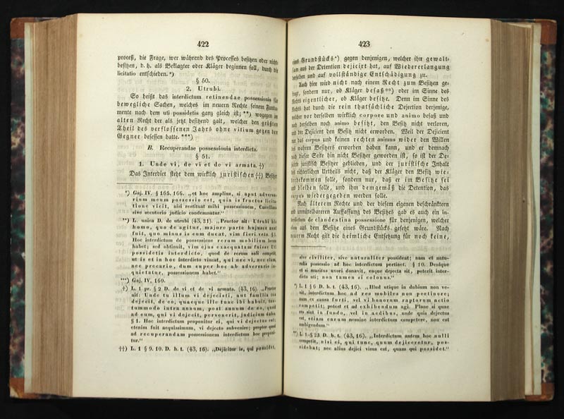 Christiansen, J(ohannes): Institutionen des Römischen Rechts oder erste Einleitung in das Studium des Römischen Privatrechts. – Bild 2