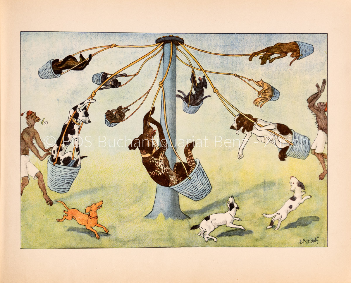 Kreidolf, Ernst: Das Hundefest. - Image 2