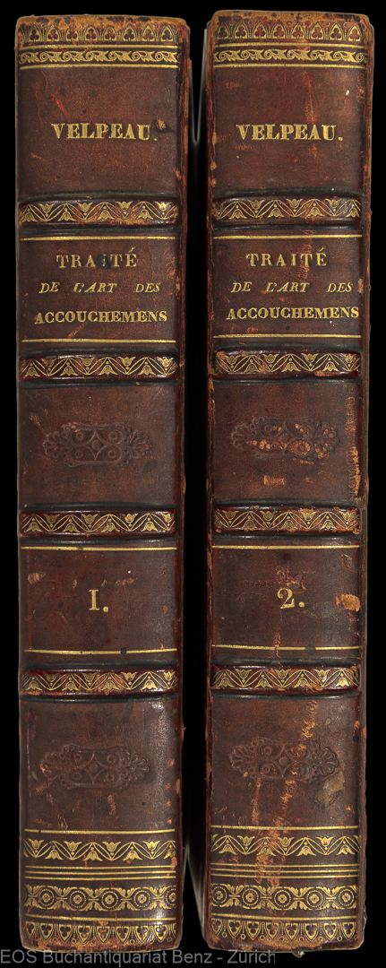Velpeau, Alfred-Armand-Louis-Marie: Traité complet de l'art des accouchemens ou Tocologie théorique et pratique. - Image 4