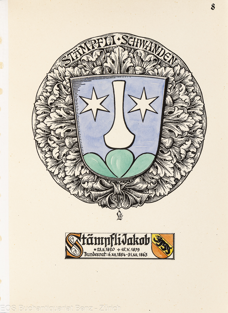 Lengweiler, Hans: Die Wappen unserer Bundesräte. - Image 2