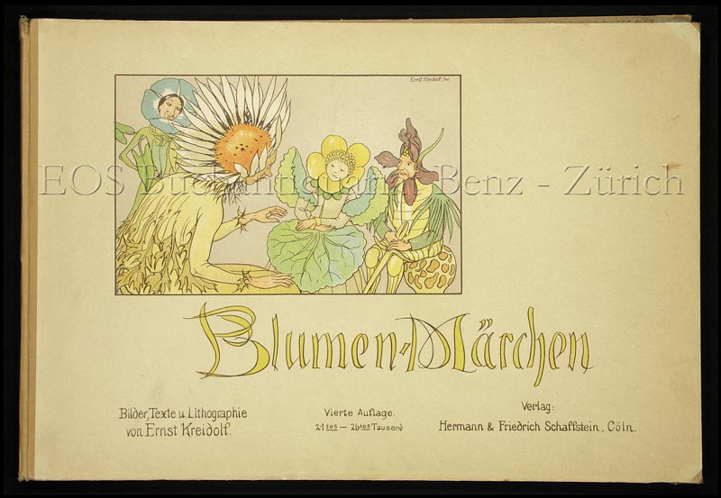 Kreidolf, Ernst: -Blumen-Märchen.