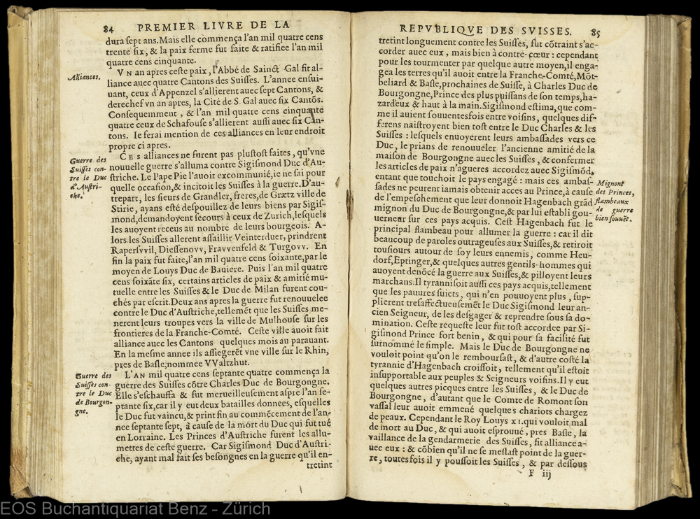 Simler, Josias: La Republique des Suisse. – Bild 3