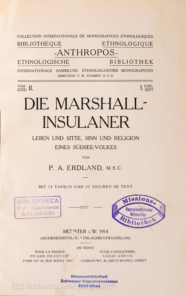 Erdland, August: Die Marshall-Insulaner. – Bild 2