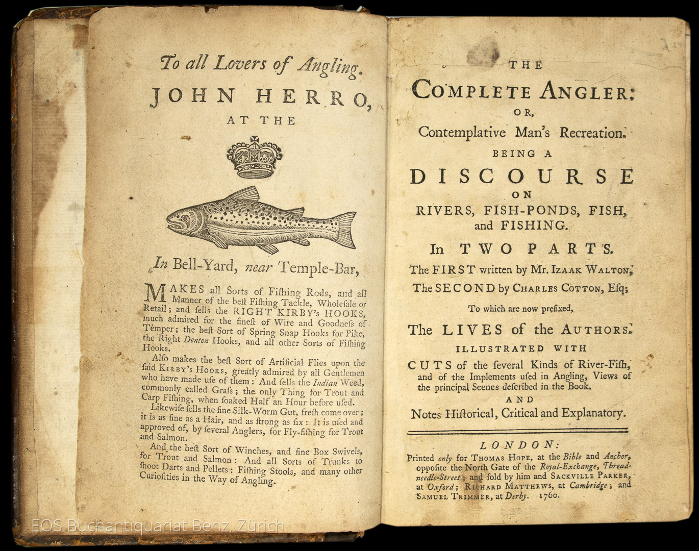 Walton, Izaak und Cotton, Charles: The Complete Angler: – Bild 2