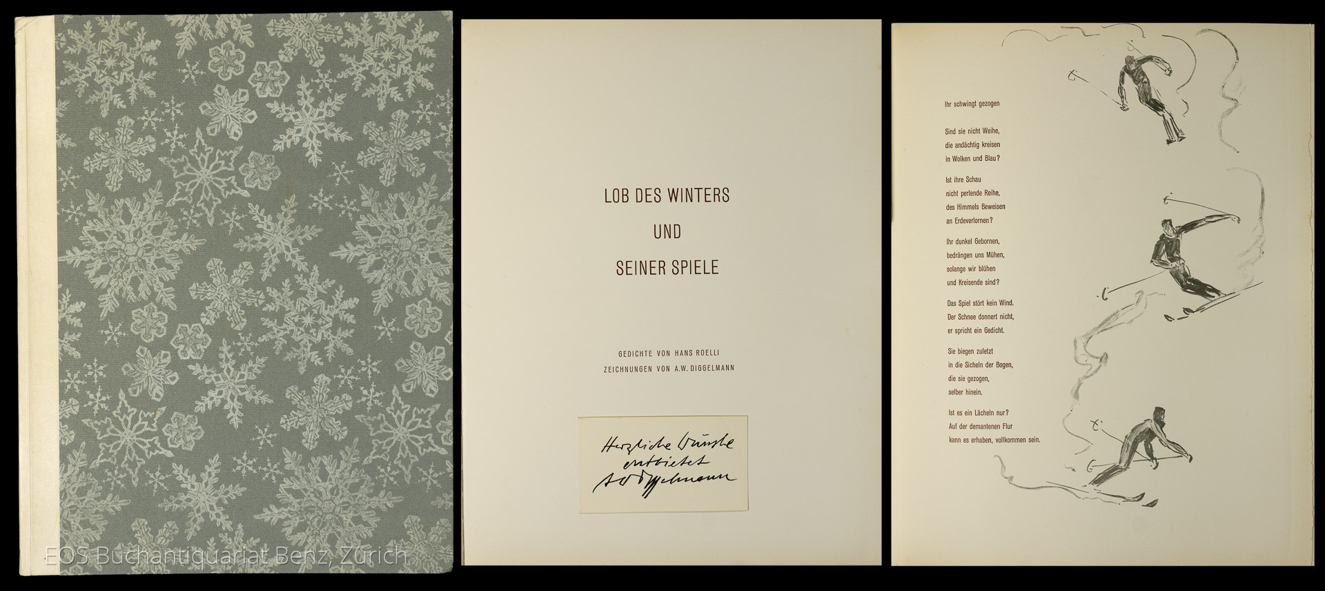 Roelli, Hans: -Lob des Winters und seiner Spiele.