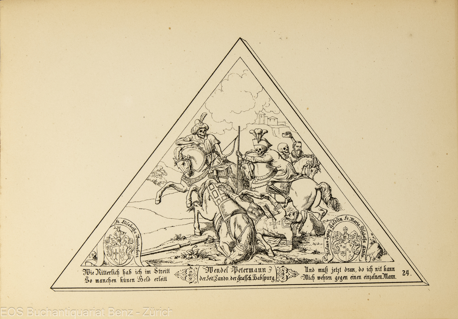 Meglinger, Caspar: Der Todtentanz auf der Mühlenbrücke in Luzern. – – Bild 2