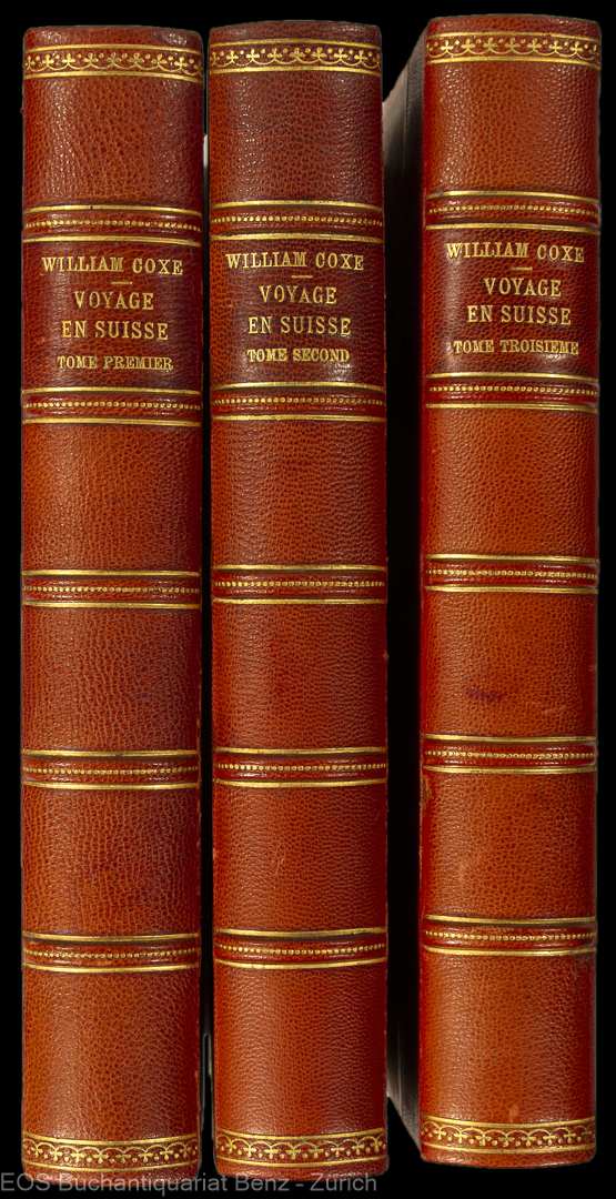 Coxe, William: -Voyage en Suisse,