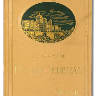 -Le nouveau Palais Fédéral Suisse (à Berne). –