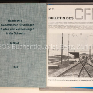Zölly, Hans: -Konvlulut von persönlichen Dokumenten und Bücher von Hans Zölly (1880–1950).