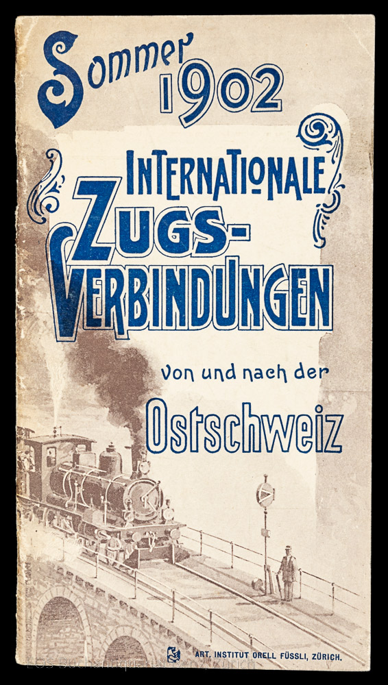 -Internationale Zugs-Verbindungen von und nach der Ostschweiz.