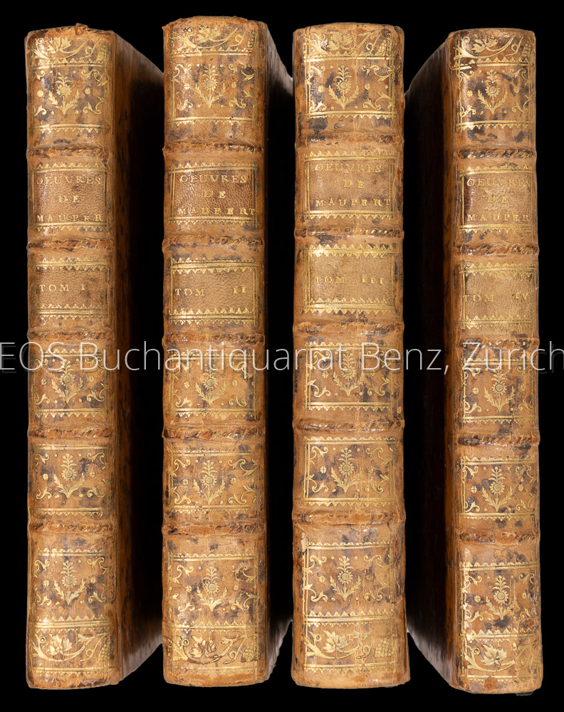 Maupertuis, Pierre Louis Moreau de: -Oeuvres de Maupertuis.