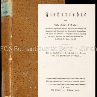 Rahn, Johann Heinrich: -Fieberlehre.