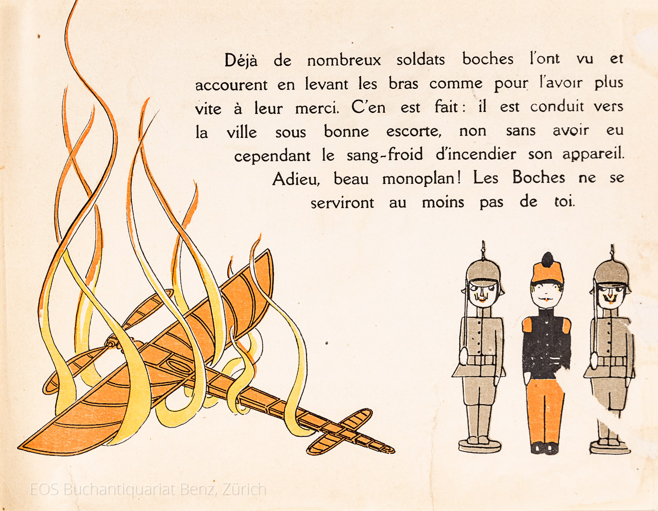Schaller-Mouillot, Charlotte: Histoire d'un brave petit soldat. - Image 2