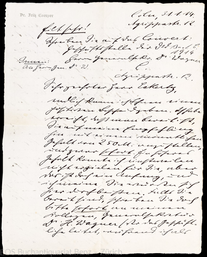 Coerper, Fritz: -