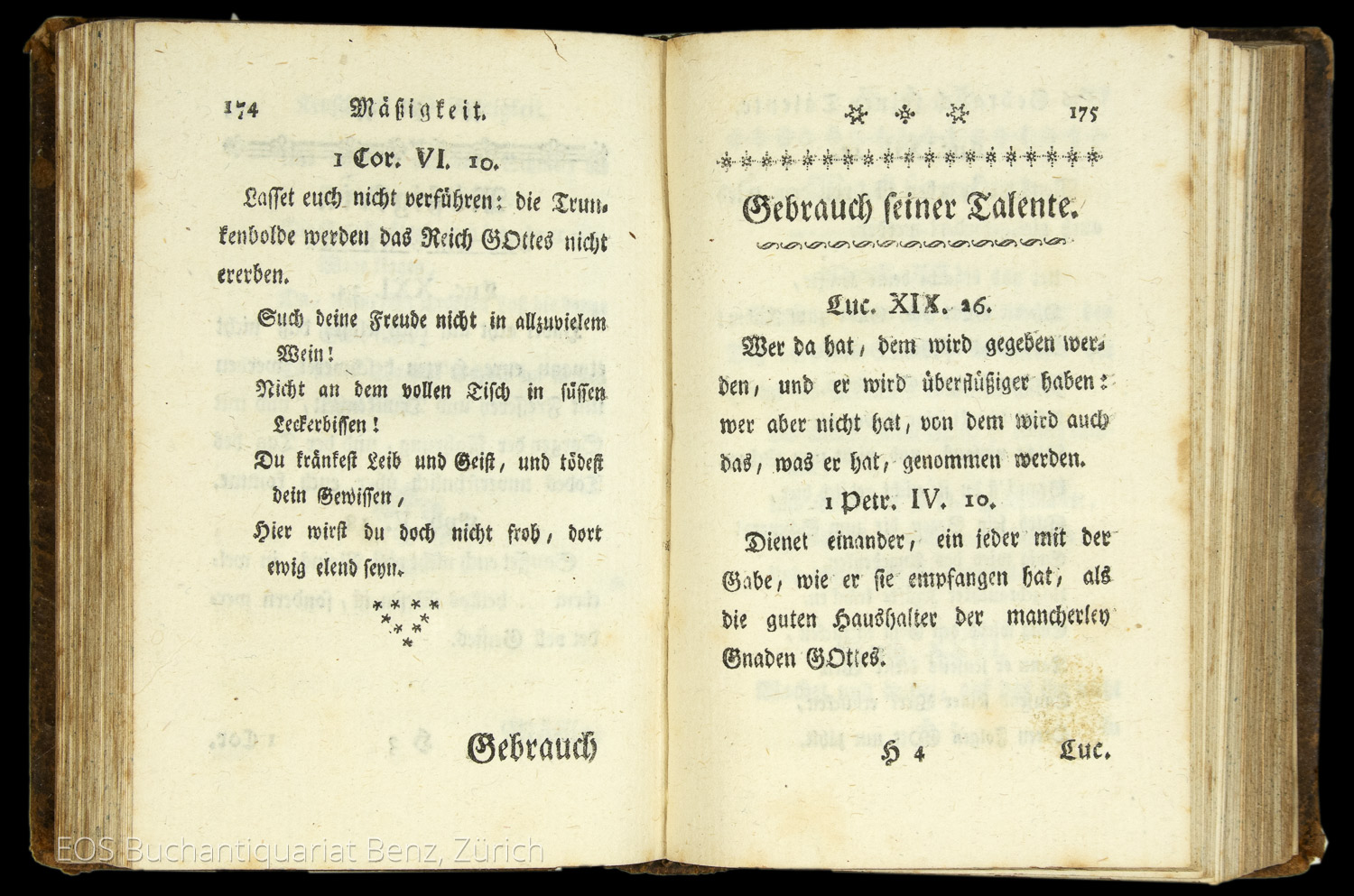 Lavater, Johann Caspar: Christliches Handbüchlein oder auserlesene Stellen der Heiligen Schrift. - Image 2
