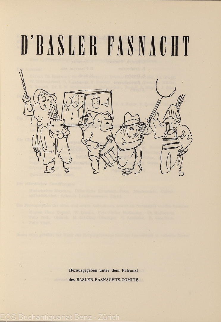 D'Basler Fasnacht. – Bild 2