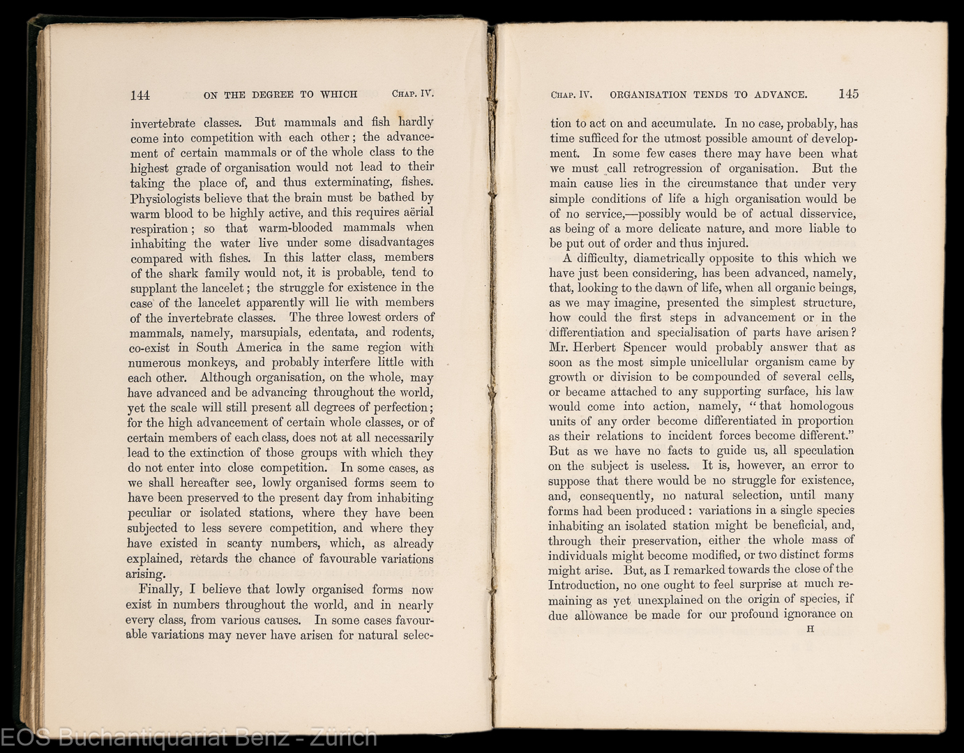 Darwin, Charles: On the origin of species by means of natural selection, or, The preservation of favoured races in the struggle for life. - Image 3