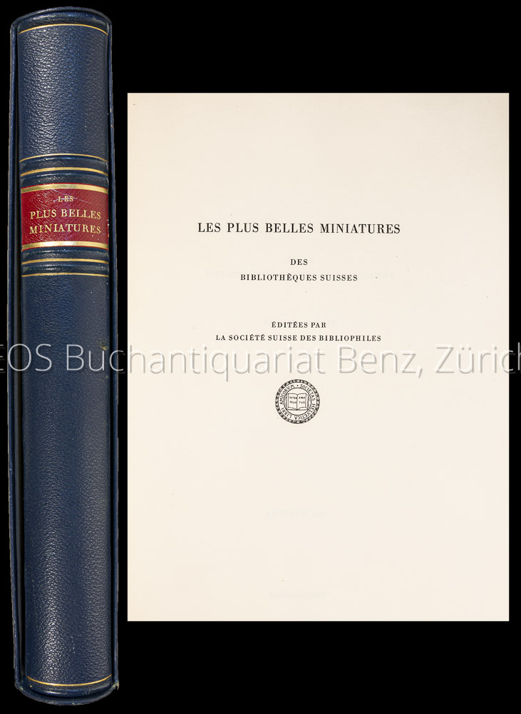Schmid, Josef: Les plus belles miniatures de la Bibliothèque cantonale de Lucerne. - Image 2
