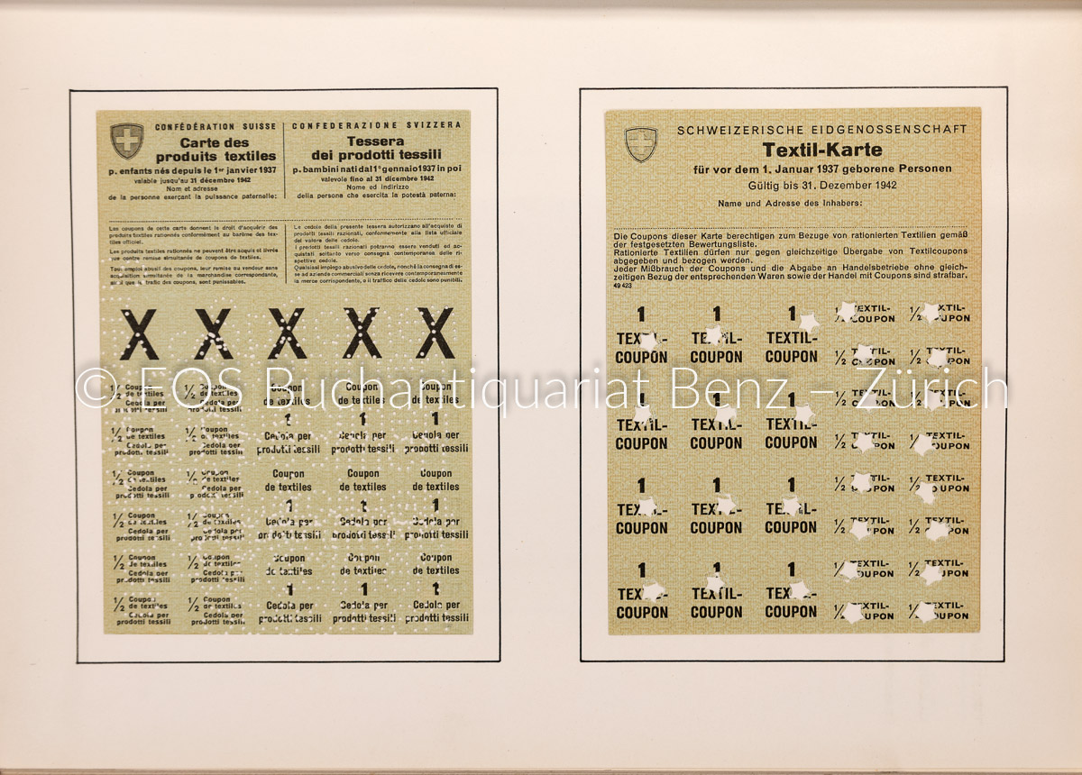 Rationierungsausweise und Kontroll-Formulare. - Image 3