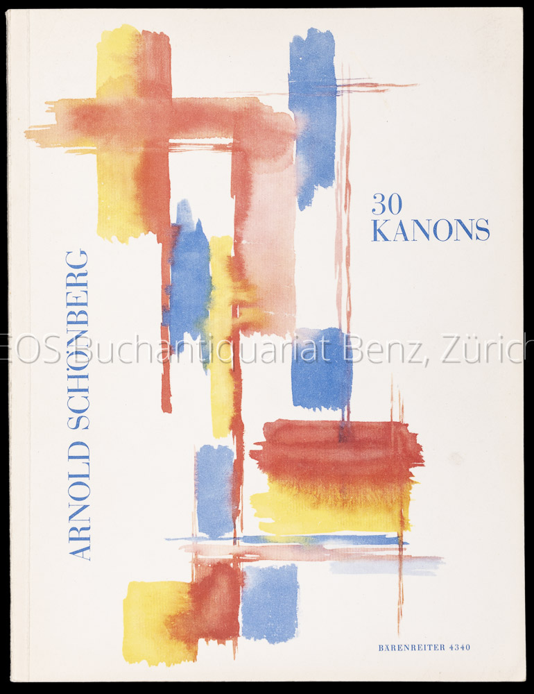 Schönberg, Arnold: -30 Kanons.