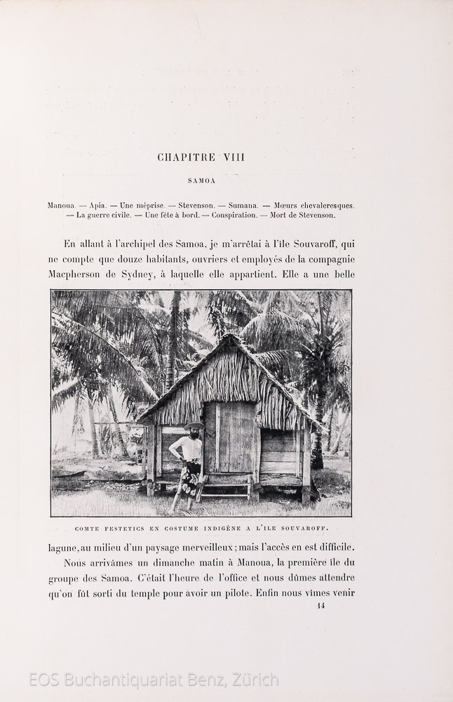 Festetics von Tolna, Rudolf und Mandat-Grancey, Edmond: Chez les cannibales. - Image 3