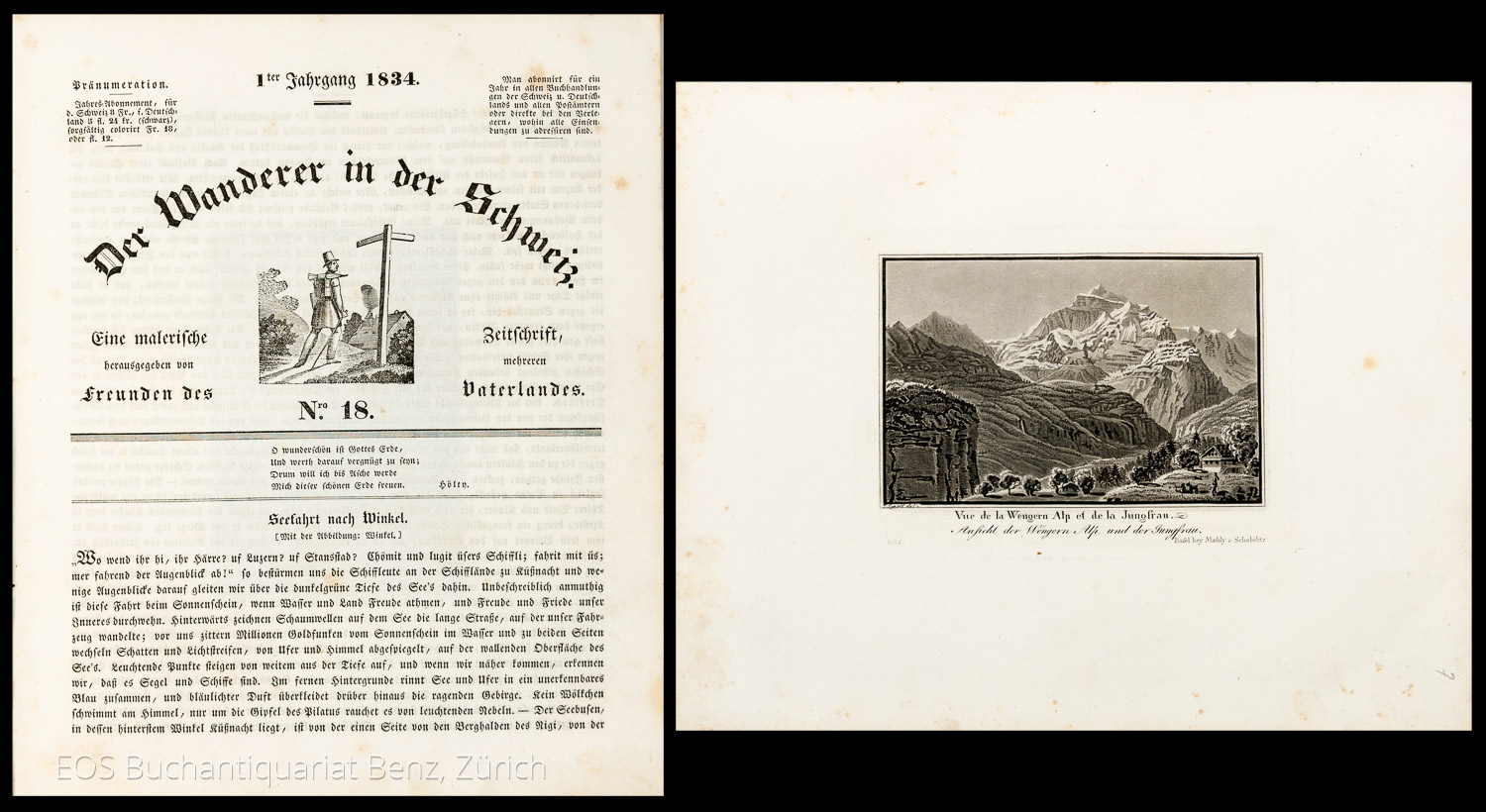 Der Wanderer in der Schweiz. - Image 2