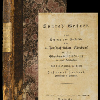 Hanhart, Johannes: -Conrad Gessner.