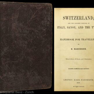Baedeker, Karl: -Switzerland,