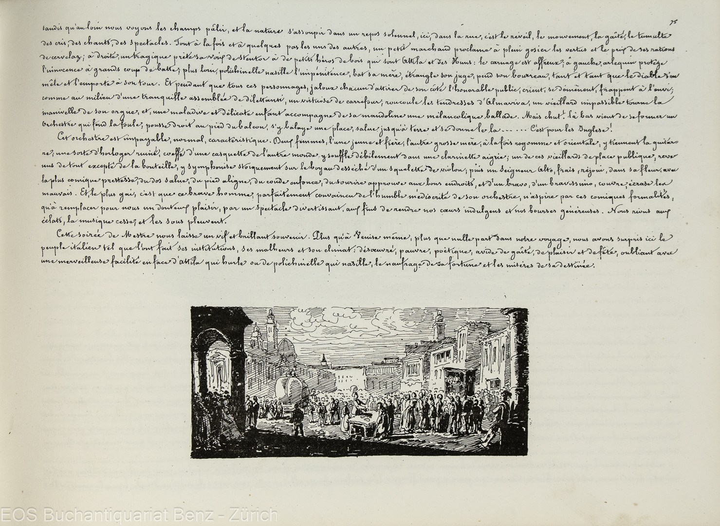 Töpffer, Rodolphe: Voyage à Venise. – Bild 3