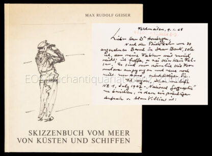 Geiser, Max Rudolf: -Skizzenbuch vom Meer von Küsten und Schiffen.