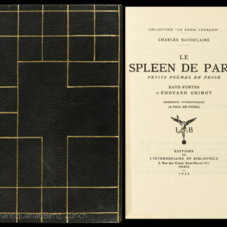 Baudelaire, Charles: -Le spleen de Paris.