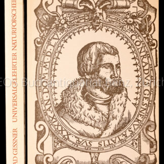 -Conrad Gessner 1516-1565, Universalgelehrter, Naturforscher, Arzt.