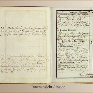 -Schweizerischer Schreib-Calender, auf das Jahr 1819.