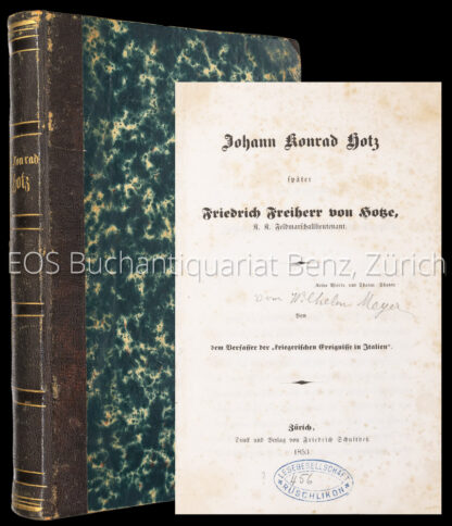 Meyer-Ott, Wilhelm: -Johann Konrad Hotz