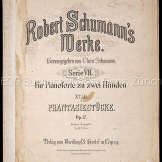 Schumann, Robert: -Phantasiestücke